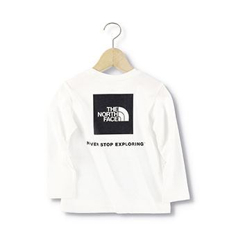 【THE NORTH FACE/ザ・ノース・フェイス】スクエアロゴ長袖TシャツNTJ82020