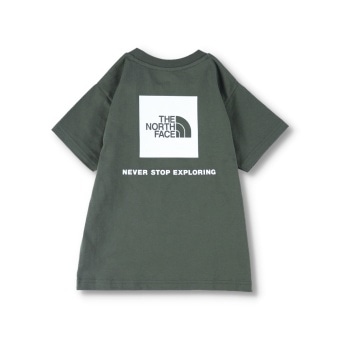 【THE NORTH FACE/ザ・ノース・フェイス】ショートスリーブバックスクエアロゴティー NTJ32333_