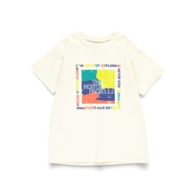 【WEB限定/THE NORTH FACE/ザ・ノース・フェイス】トドラーショートスリーブゲットモテッドグラフィックティーNTT32575_