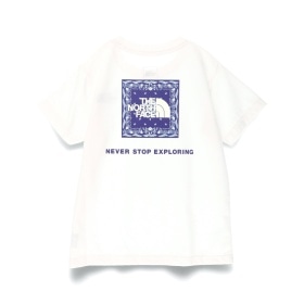 【WEB限定/THE NORTH FACE/ザ・ノース・フェイス】ショートスリーブバンダナスクェアロゴティー/NTJ32546