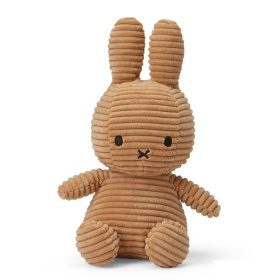 【BON TON TOYS】ミッフィーコーデュロイぬいぐるみ23cm
