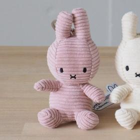 【BON TON TOYS】ミッフィー キーチェーン コーデュロイ 10cm