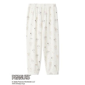 【gelato pique/ジェラート ピケ】【PEANUTS PUPPIES】【KIDS】総柄ロングパンツ_