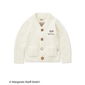 gelato pique 【Steiff】KIDSパウダーJQDカーディガン_
