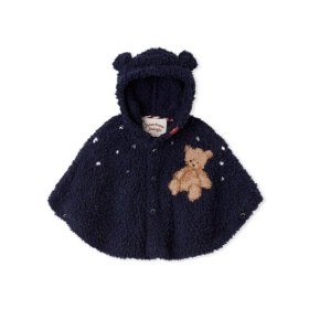 【gelato pique/ジェラート ピケ】【HOLIDAY】【BABY】ジェラートスノーベアジャガードポンチョ_