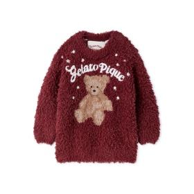 【gelato pique/ジェラート ピケ】【HOLIDAY】【BABY】ジェラートスノーベアジャガードプルオーバー_