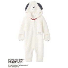 【gelato pique/ジェラート ピケ】【PEANUTS PUPPIES】【BABY】スヌーピーロンパース_