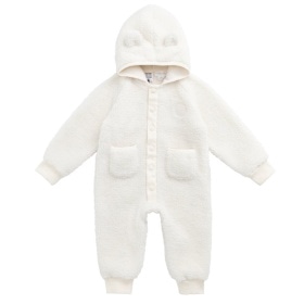 【JAMIE KAY(ジェイミーケイ)】ボアカバーオールNatural_