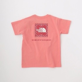 【WEB限定/THE NORTH FACE/ザ・ノース・フェイス】ショートスリーブバンダナスクエアロゴティー　NTJ32546