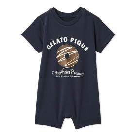 【gelato pique】BABYドーナツワンポイントロンパース