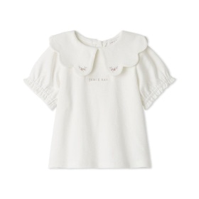 【JAMIE KAY】OCスカラップ襟Tシャツ