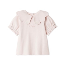 【JAMIE KAY】OCスカラップ襟Tシャツ