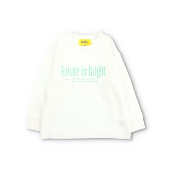 【DRC】綿100％bコレグラフィック長袖Tシャツ ロンT