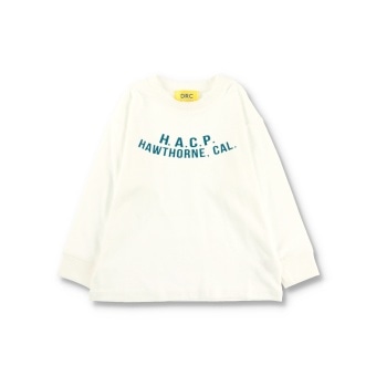 【DRC】綿100％bコレグラフィック長袖Tシャツ ロンT