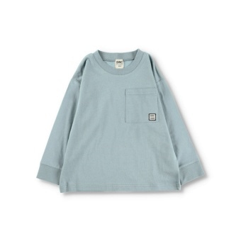 【DRC/お肌に嬉しい綿100％】ポケット長袖Tシャツ