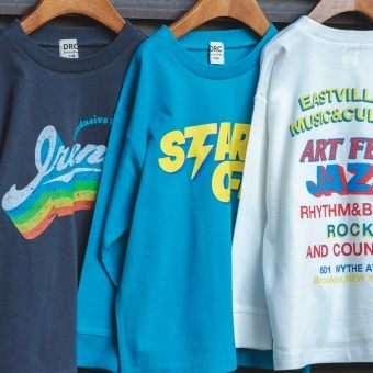 【DRC/お肌に嬉しい綿100％】アソートグラフィック長袖Tシャツ