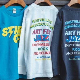 【DRC/お肌に嬉しい綿100％】アソートグラフィック長袖Tシャツ