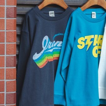 【DRC/お肌に嬉しい綿100％】アソートグラフィック長袖Tシャツ