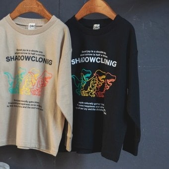 【DRC/お肌に嬉しい綿100％】アソートグラフィック長袖Tシャツ