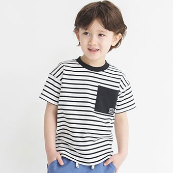 【DRC/お肌に嬉しい綿100％】ポケット半袖Tシャツ