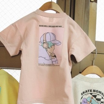 【WEB限定/DRC/お肌に嬉しい綿100％】アソートグラフィック半袖Tシャツ