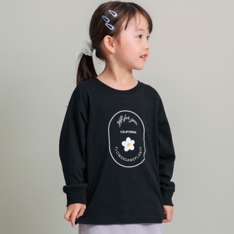 【DRC/お肌に嬉しい綿100％】ガールズアソートグラフィック長袖Tシャツ