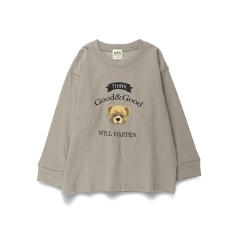 【DRC/お肌に嬉しい綿100％】ガールズアソートグラフィック長袖Tシャツ(WEB限定)