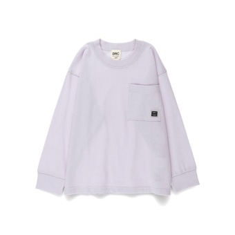 【DRC/お肌に嬉しい綿100％】ポケット長袖Tシャツ（WEB限定）