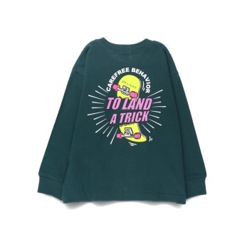 【DRC/お肌に嬉しい綿100％】アソートグラフィック長袖Tシャツ(WEB限定カラーあり）