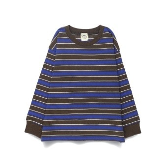 【DRC/お肌に嬉しい綿100％】マルチボーダー長袖Tシャツ（WEB限定）