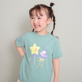 【DRC/綿100％】アソートグラフィックガールズ半袖Tシャツ(WEB限定カラーあり）