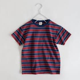 【WEB限定/DRC/綿100％】マルチボーダー半袖Tシャツ