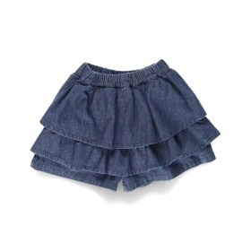 【WEB限定/DRC】デニムフリルスカパン