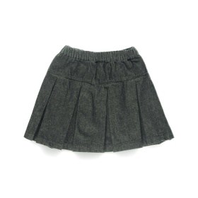 【WEB限定/DRC】プリーツ切替デニムスカート