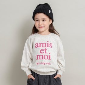 【3点15%対象】【WEB限定/DRC】アソートガールズグラフィック裏毛トレーナー