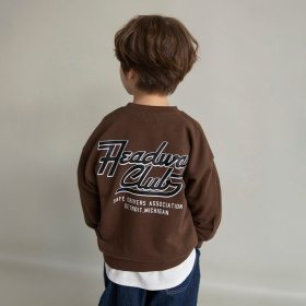 【WEB限定/DRC】アソートグラフィック裏毛BIGトレーナー