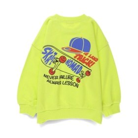 【WEB限定/DRC】アソートグラフィック裏毛BIGトレーナー