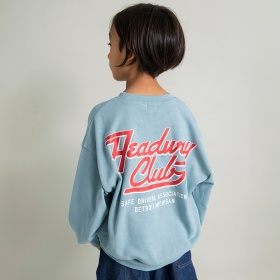 【WEB限定/DRC】アソートグラフィック裏毛BIGトレーナー