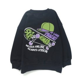 【WEB限定/DRC】アソートグラフィック裏毛BIGトレーナー