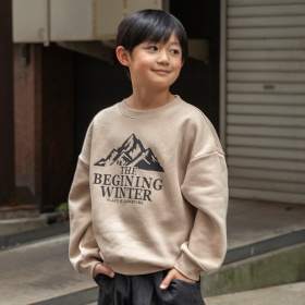 【DRC/裏起毛/一部カラー90㎝展開あり】アソートグラフィックトレーナー