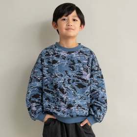【DRC/裏起毛/一部カラー90㎝展開あり】アソートグラフィックトレーナー
