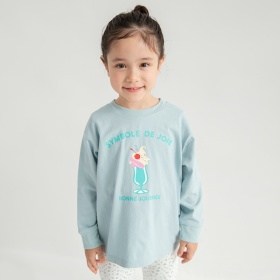 【WEB限定/DRC】ガールズアソートグラフィック長袖Tシャツ