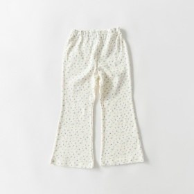 【WEB限定/DRC】リブフレアパンツ