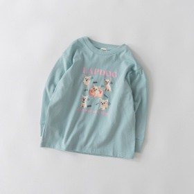 【WEB限定/DRC】アソート転写グラフィック長袖Tシャツ