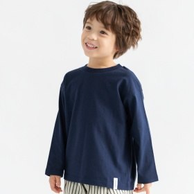 【WEB限定/DRC】無地・ボーダー長袖Tシャツ