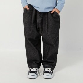 【WEB限定/DRC】オーバータックデニムロングパンツ