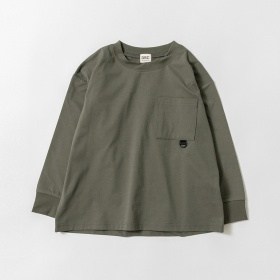 【WEB限定/DRC】【アクティブテックス】吸水速乾ポケット長袖Tシャツ