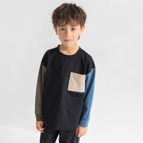 【WEB限定/DRC】【アクティブテックス】吸水速乾ポケット長袖Tシャツ