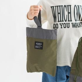 【DRC/WEB限定/通学シリーズ】配色シューズバッグ