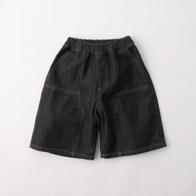 【WEB限定/DRC】ダブルニーデニムハーフパンツ
